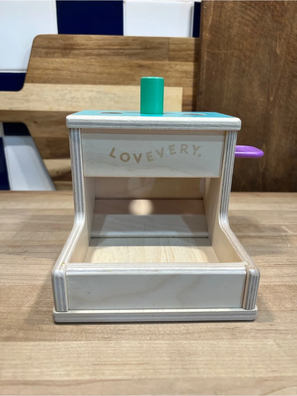 Lovevery Peg Drop Toy (Missing 2 Pegs)